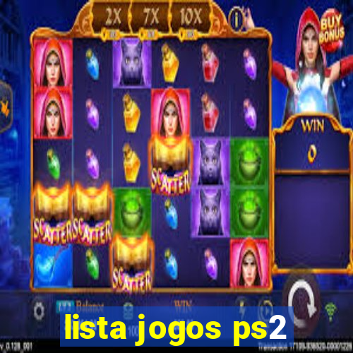 lista jogos ps2